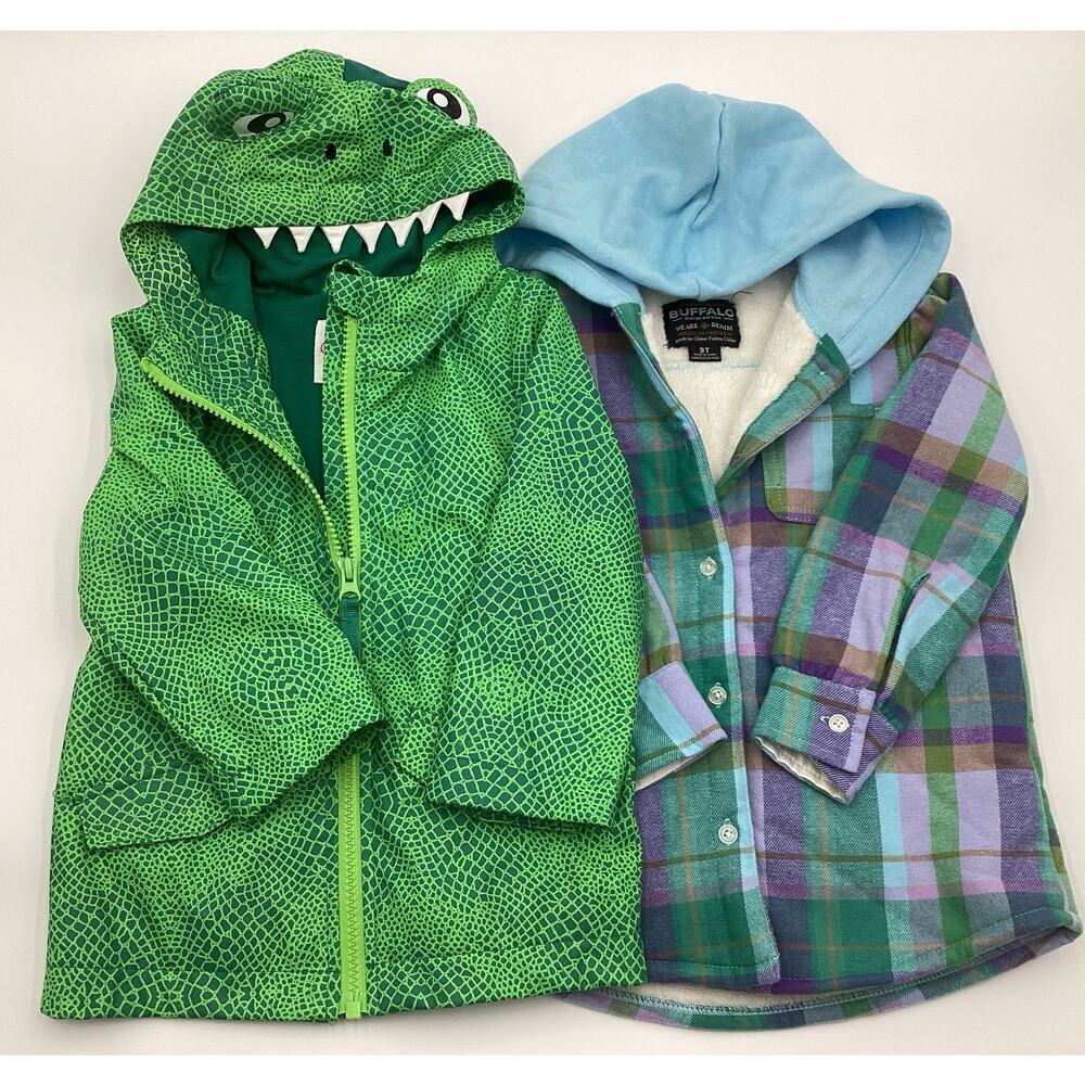 Buffalo david britton kids hooded jacket 3T